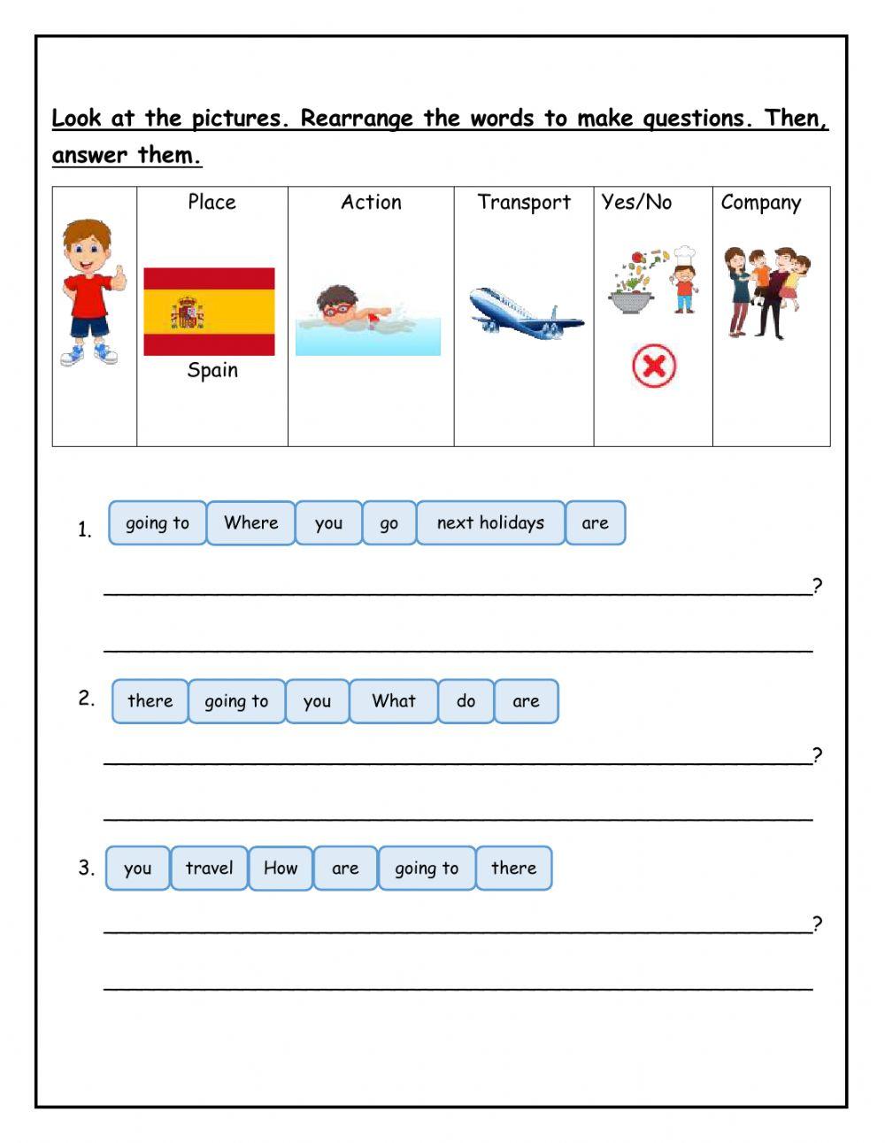 Going to - EXTRA 5th form