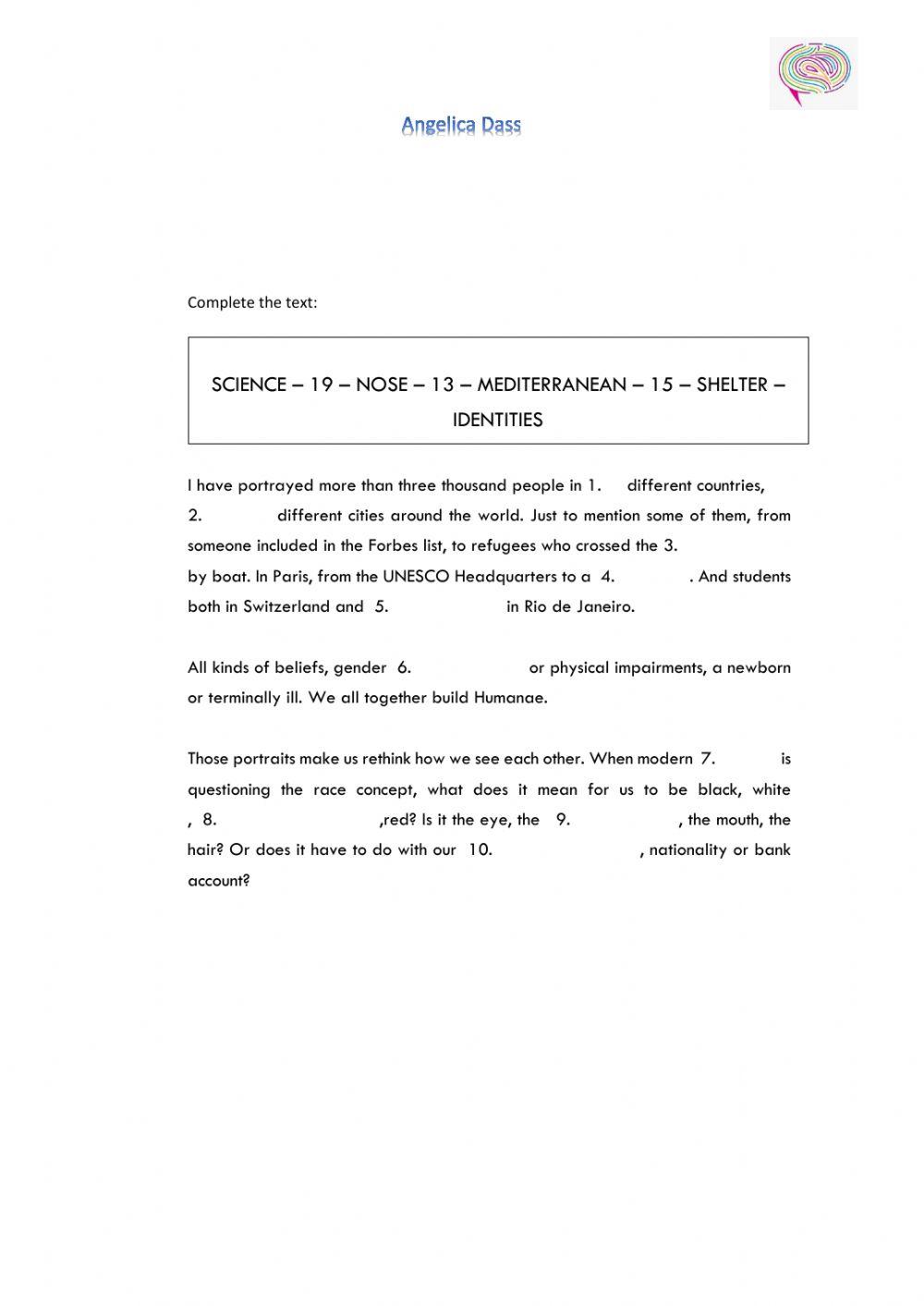 Skin Colour 305753 Lisaurquizo LiveWorksheets skin-colour-305753-lisaurquizo-liveworksheets