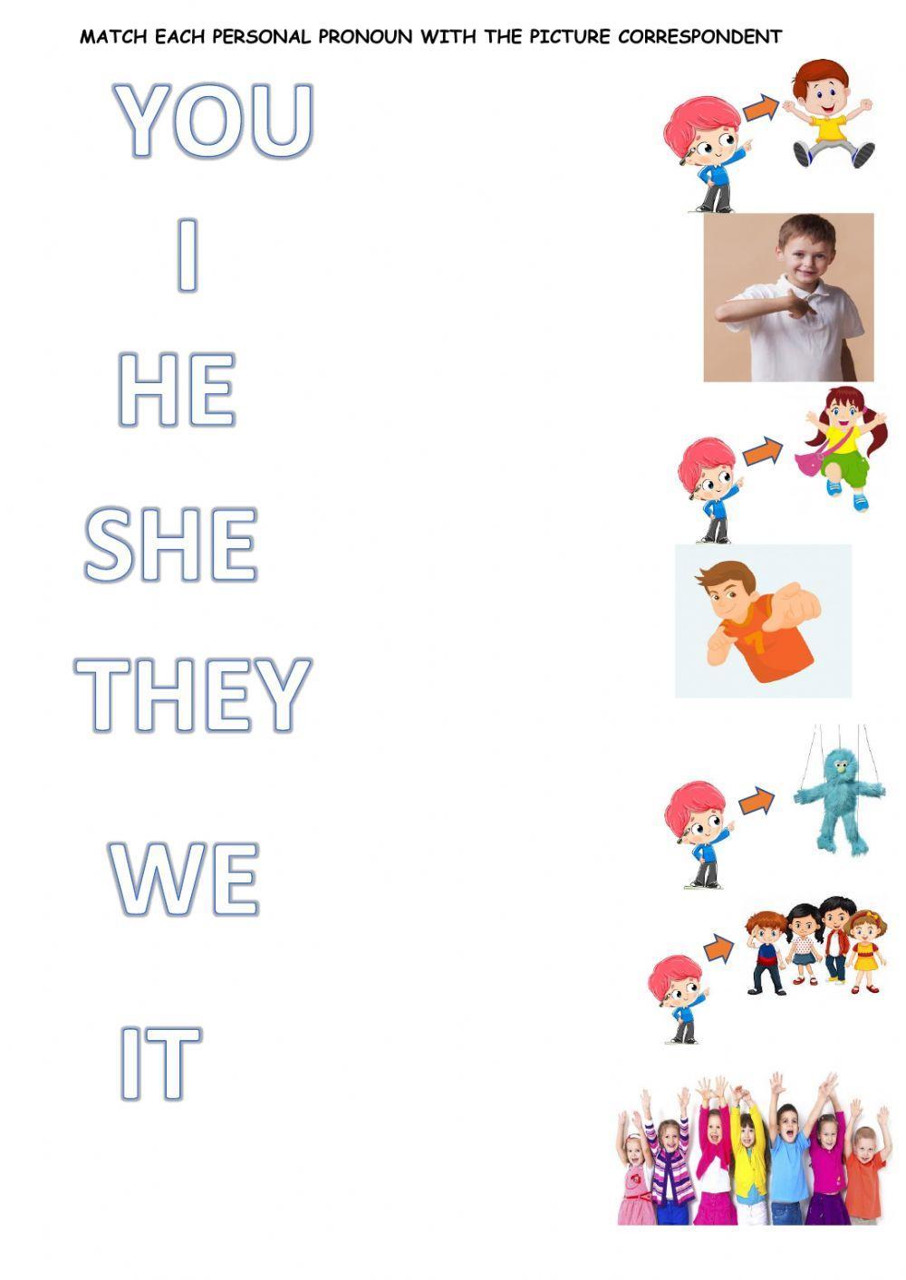 Personal pronoun Personal pronoun