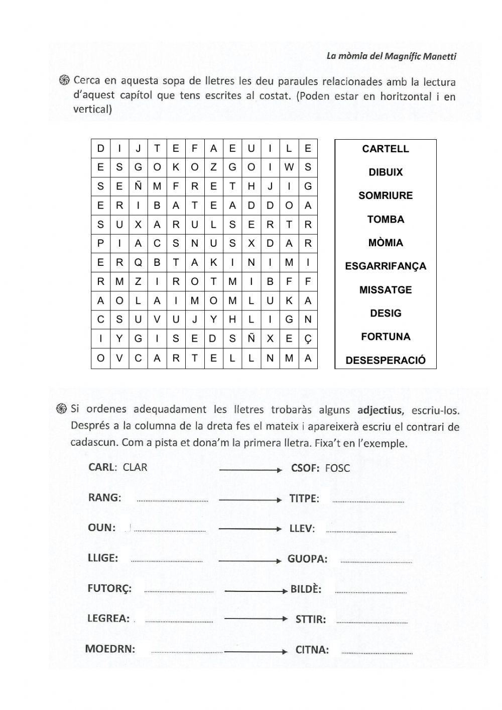 La mòmia del Magnífic Manetti