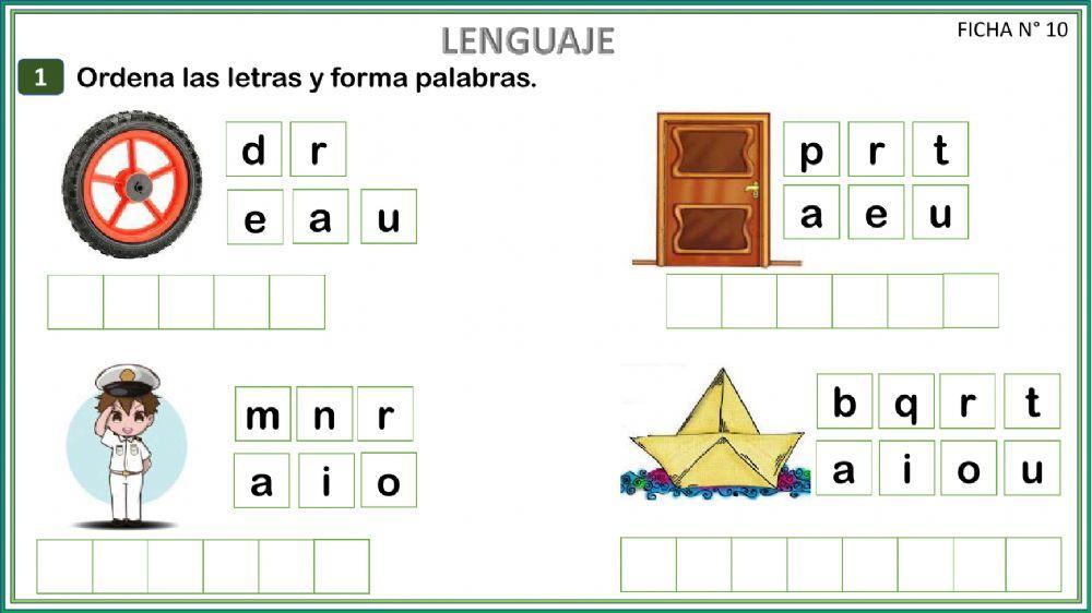 Actividades de Lenguaje n10
