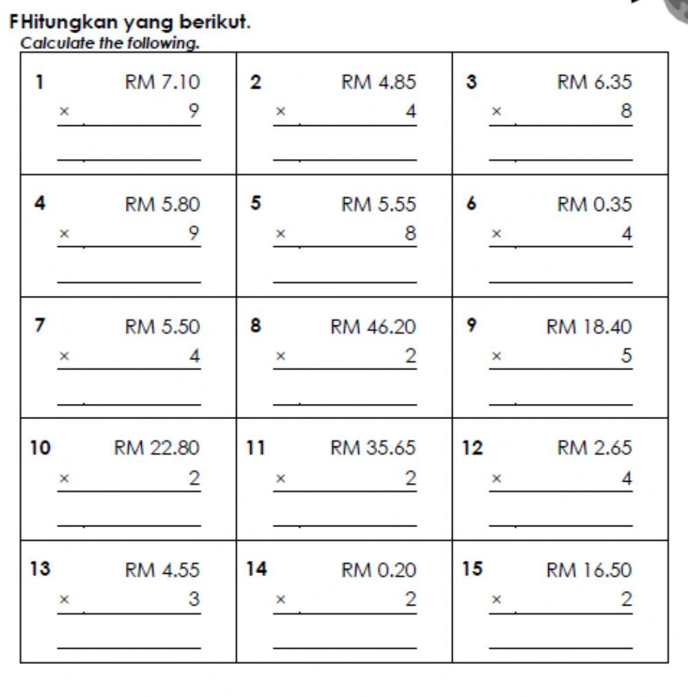 Operasi darab tahun 3