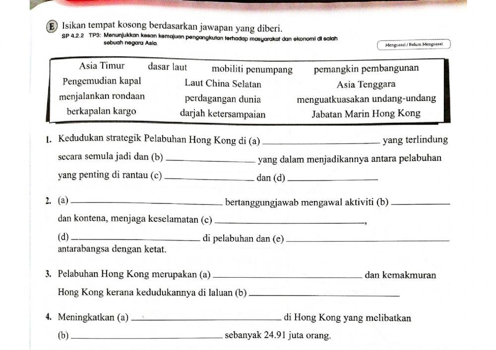 Geografi Tingakatan 2