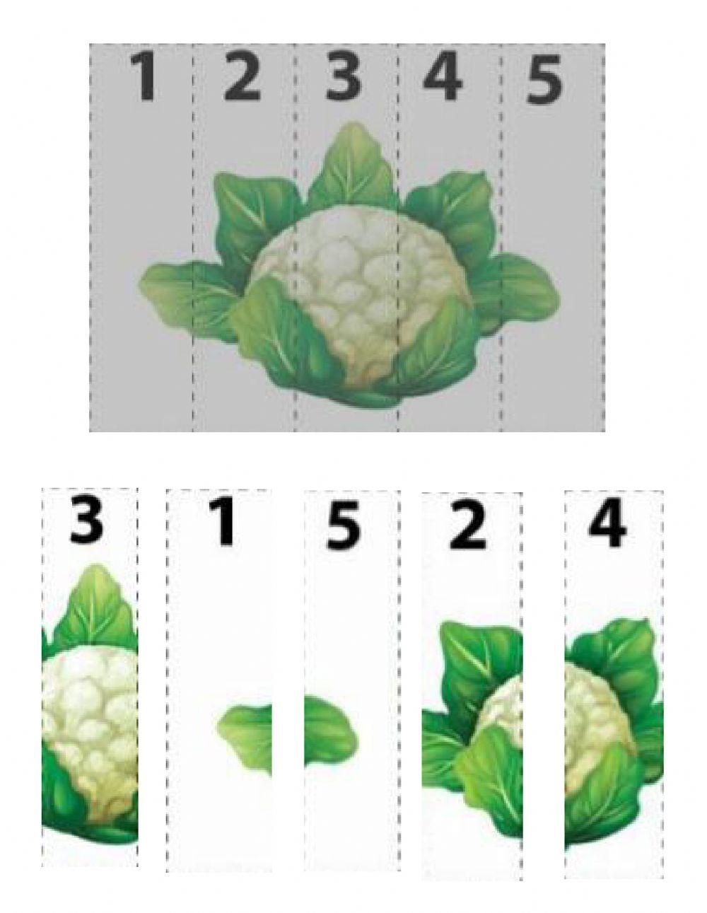 Frutas y verduras frescas - ePuzzle foto puzzle