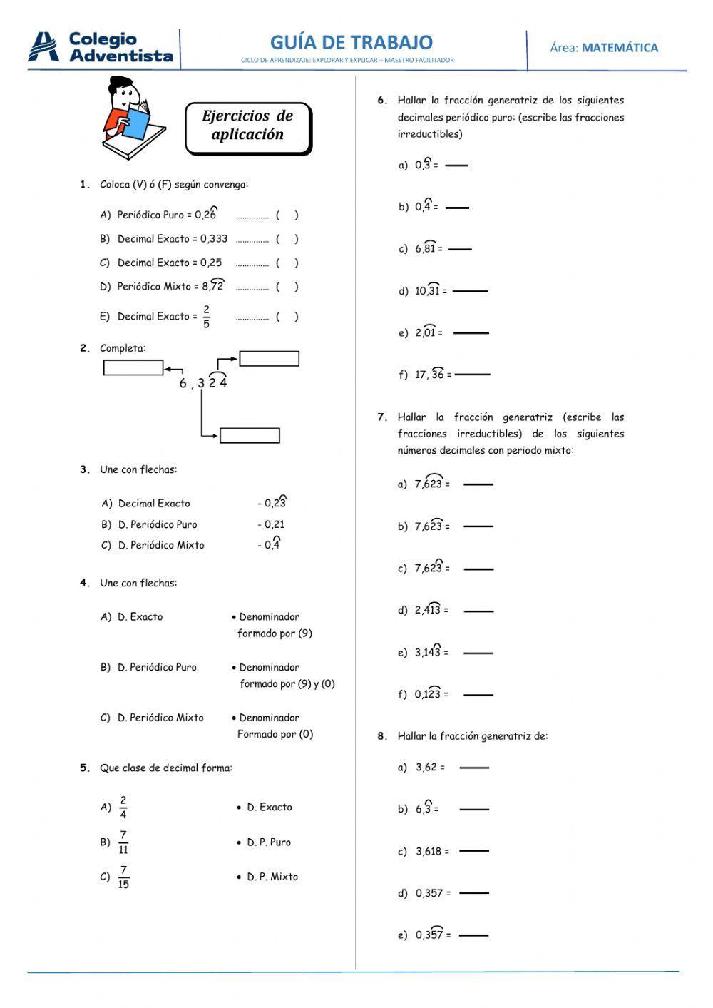 Fracción generatriz