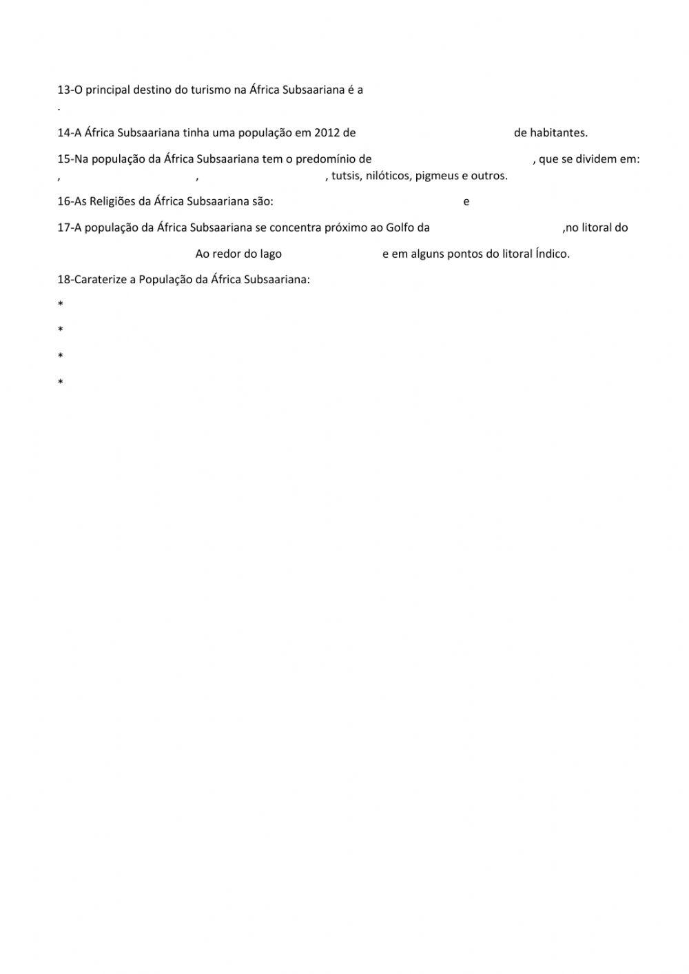 Economia da África Subsaariana