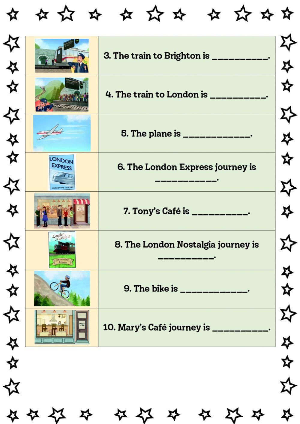 A Trip to London - 5º UD 2 Ficha 2