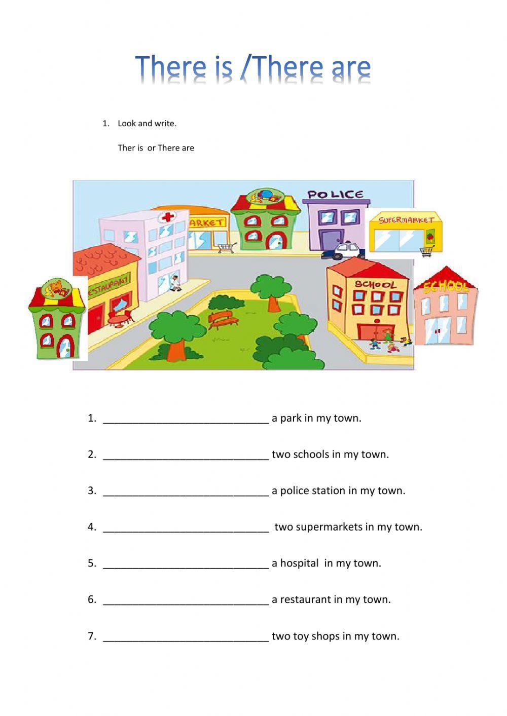 There is - There are activity for Segundo de Primaria | Live Worksheets