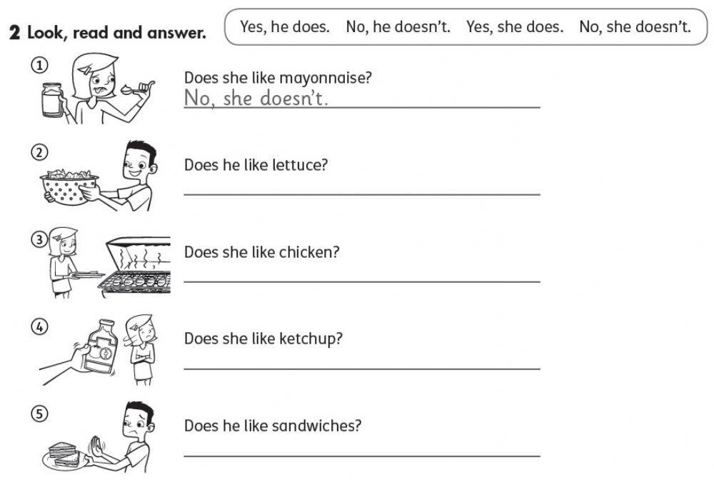 Look, read and answer Look, read and answer