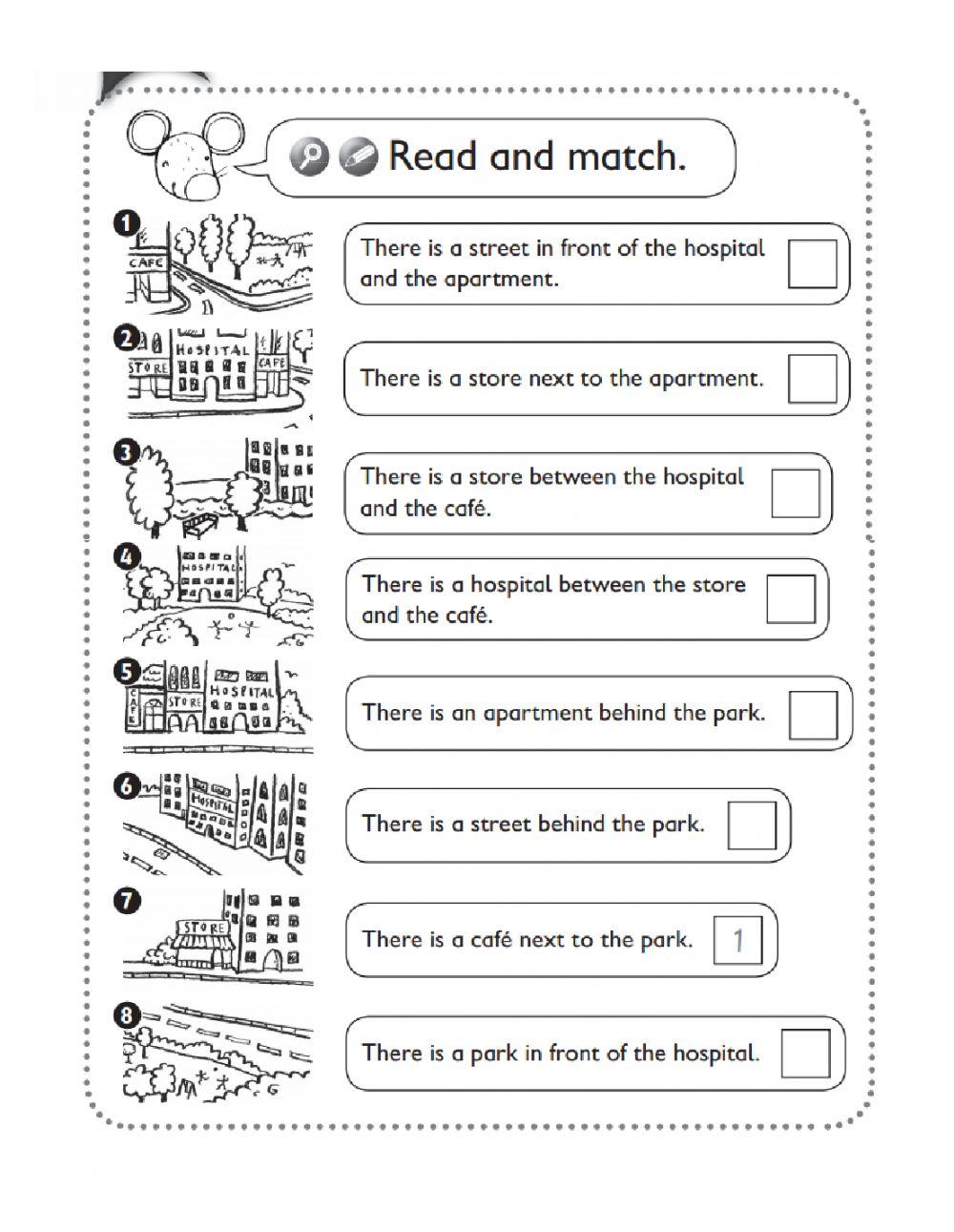 Prepositions of place