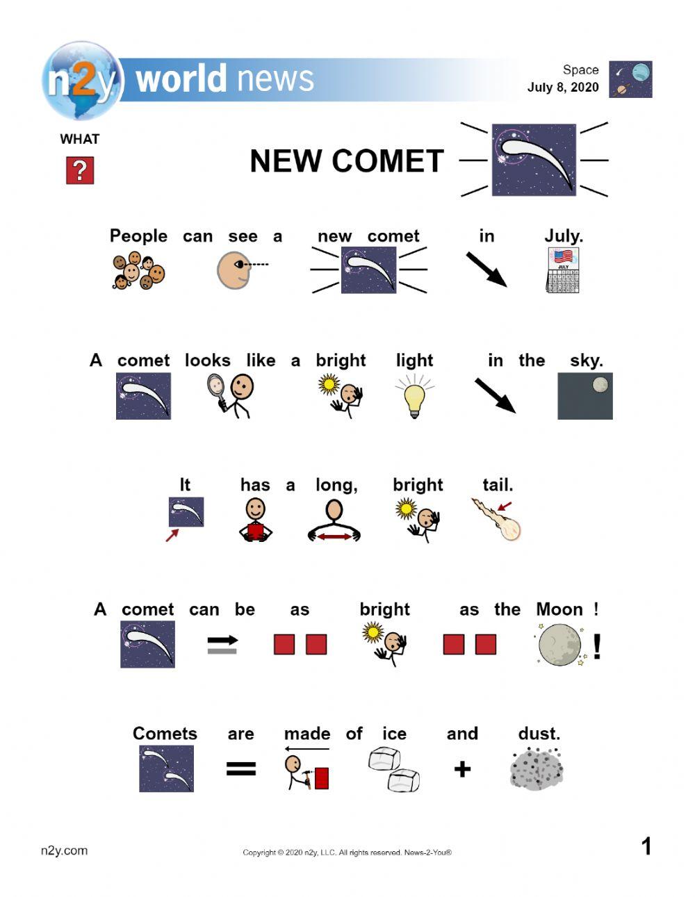New comet