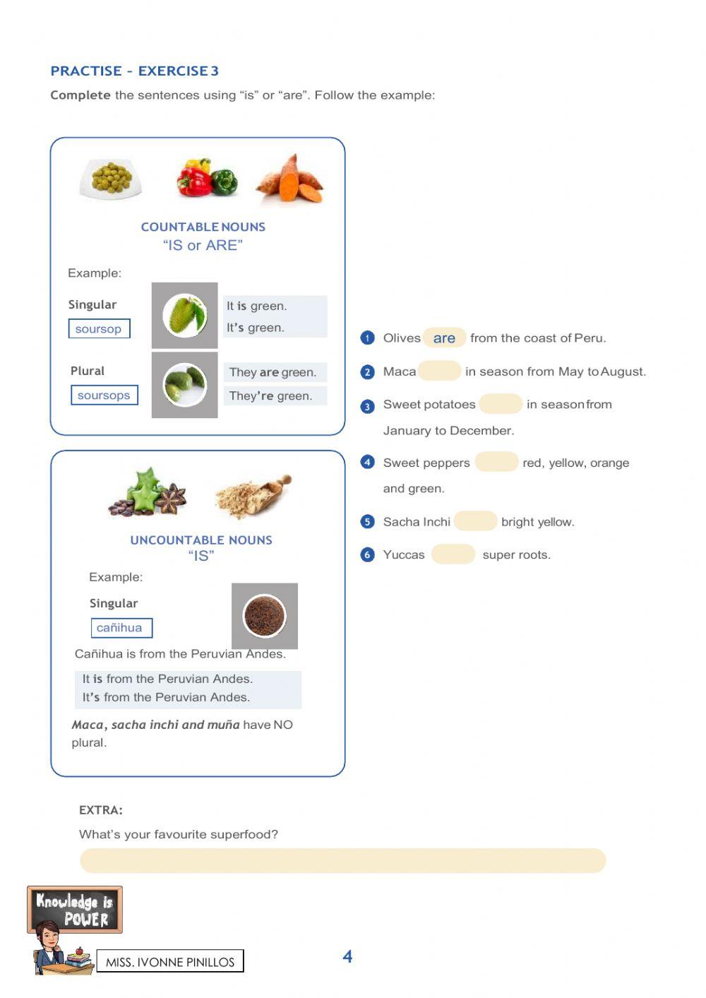Week 6-activity 1 superfoods