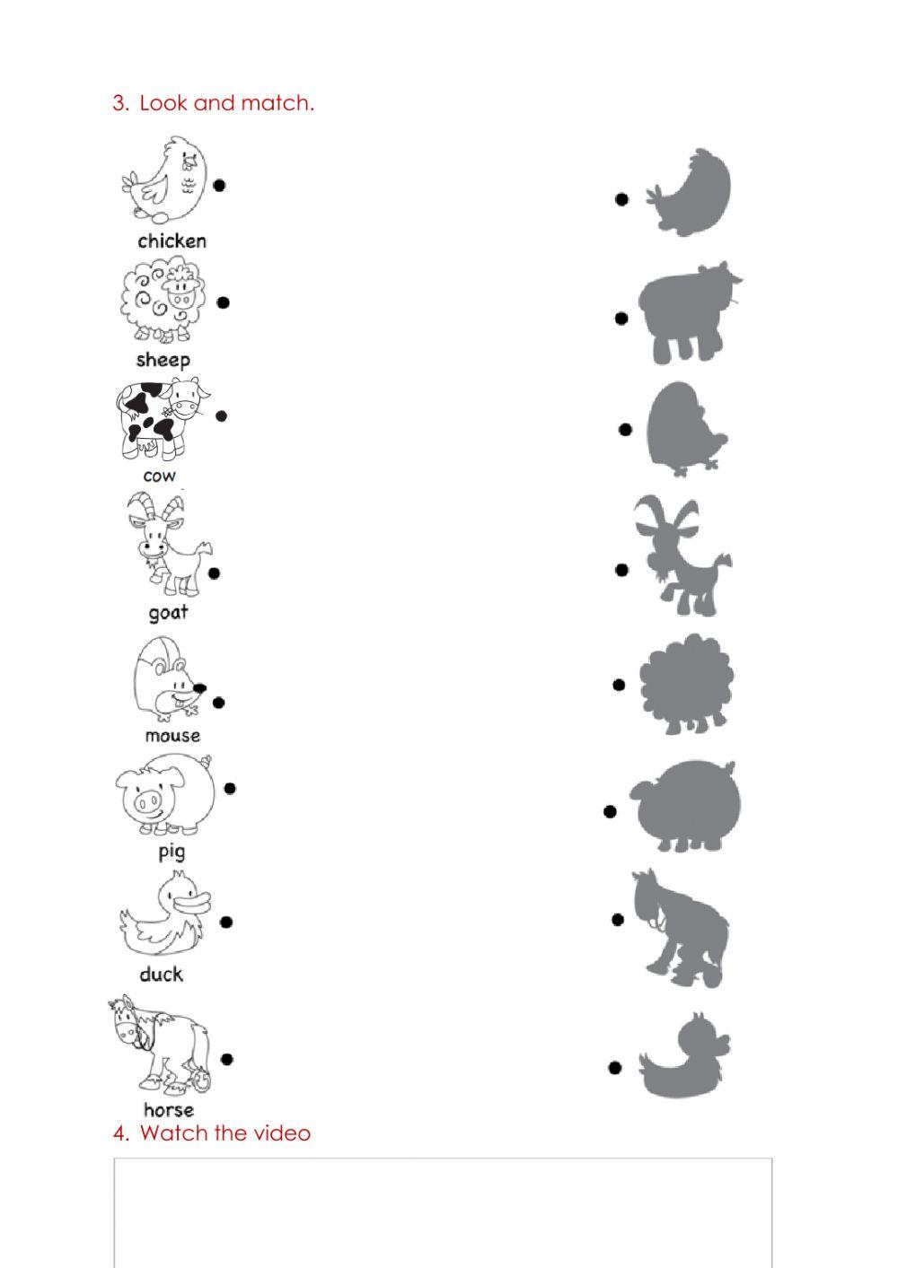 Farm animals + numbers & sounds