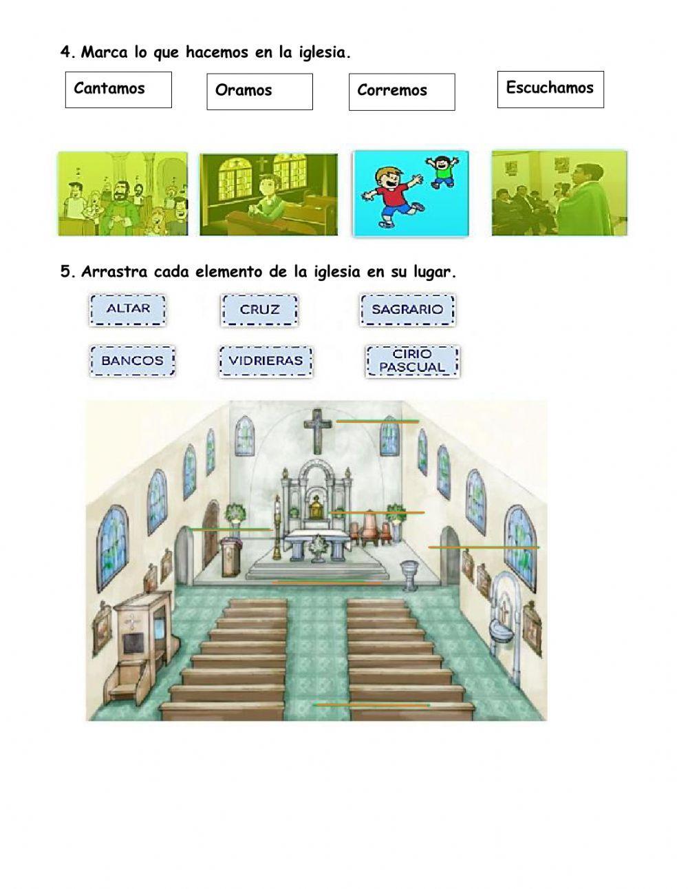 La iglesia segundo primaria