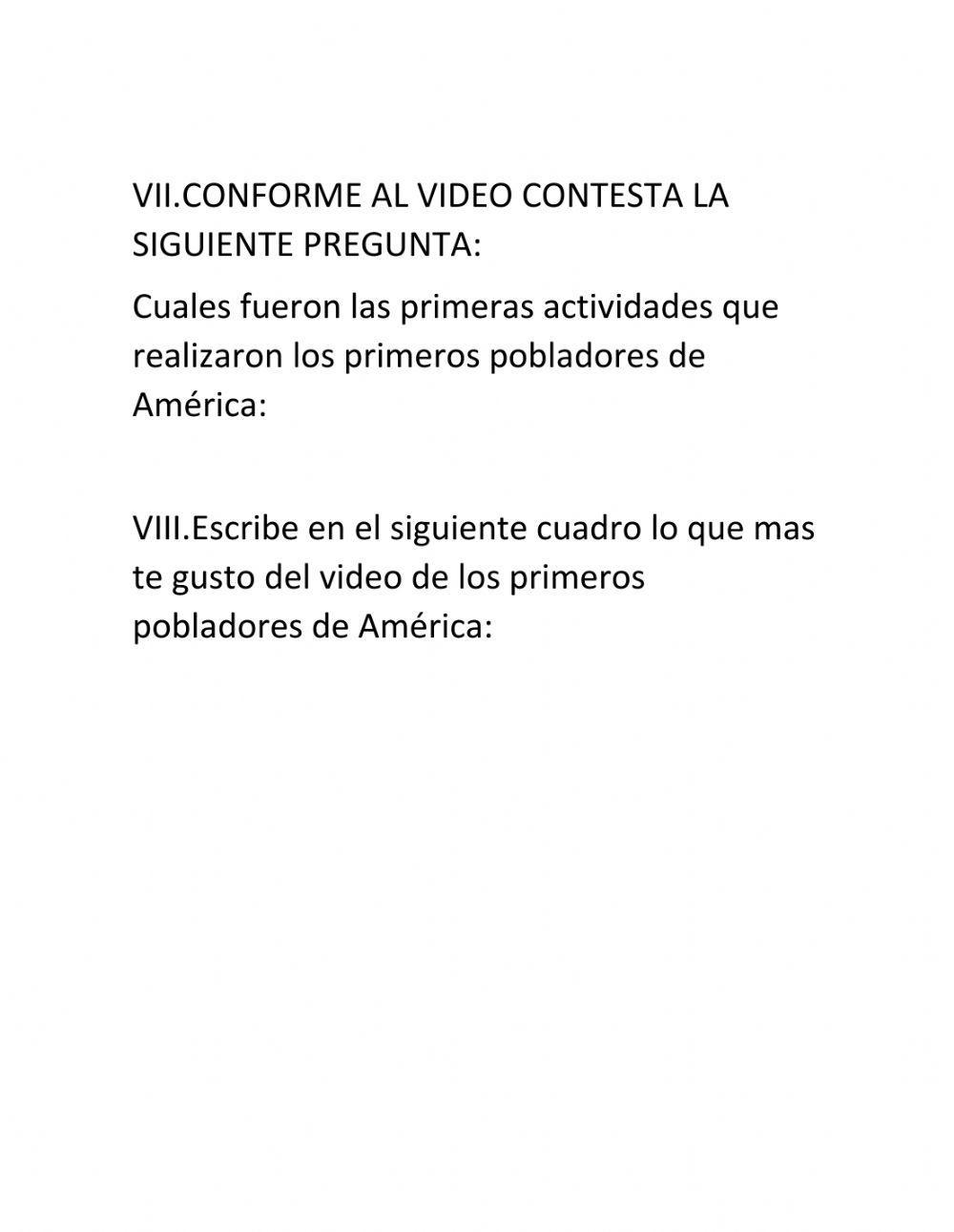 El poblamiento: un viaje de Asia a América