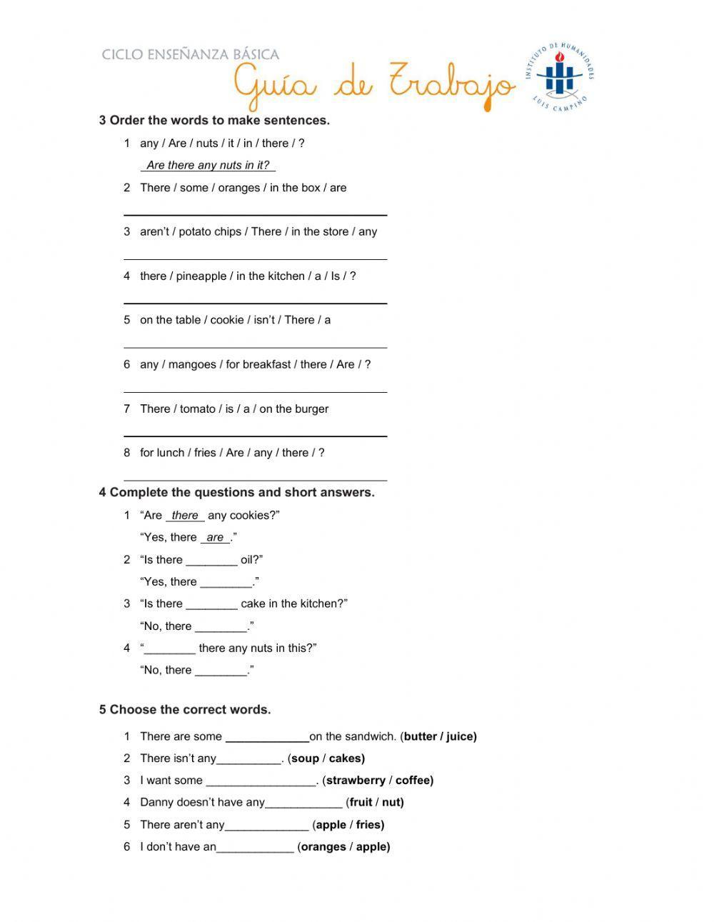 Count - Non- count nouns