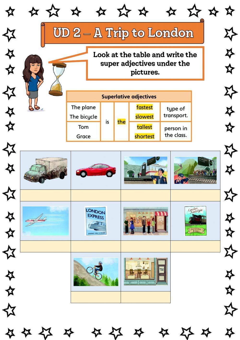 A Trip to London - 5º UD 2 Ficha 8