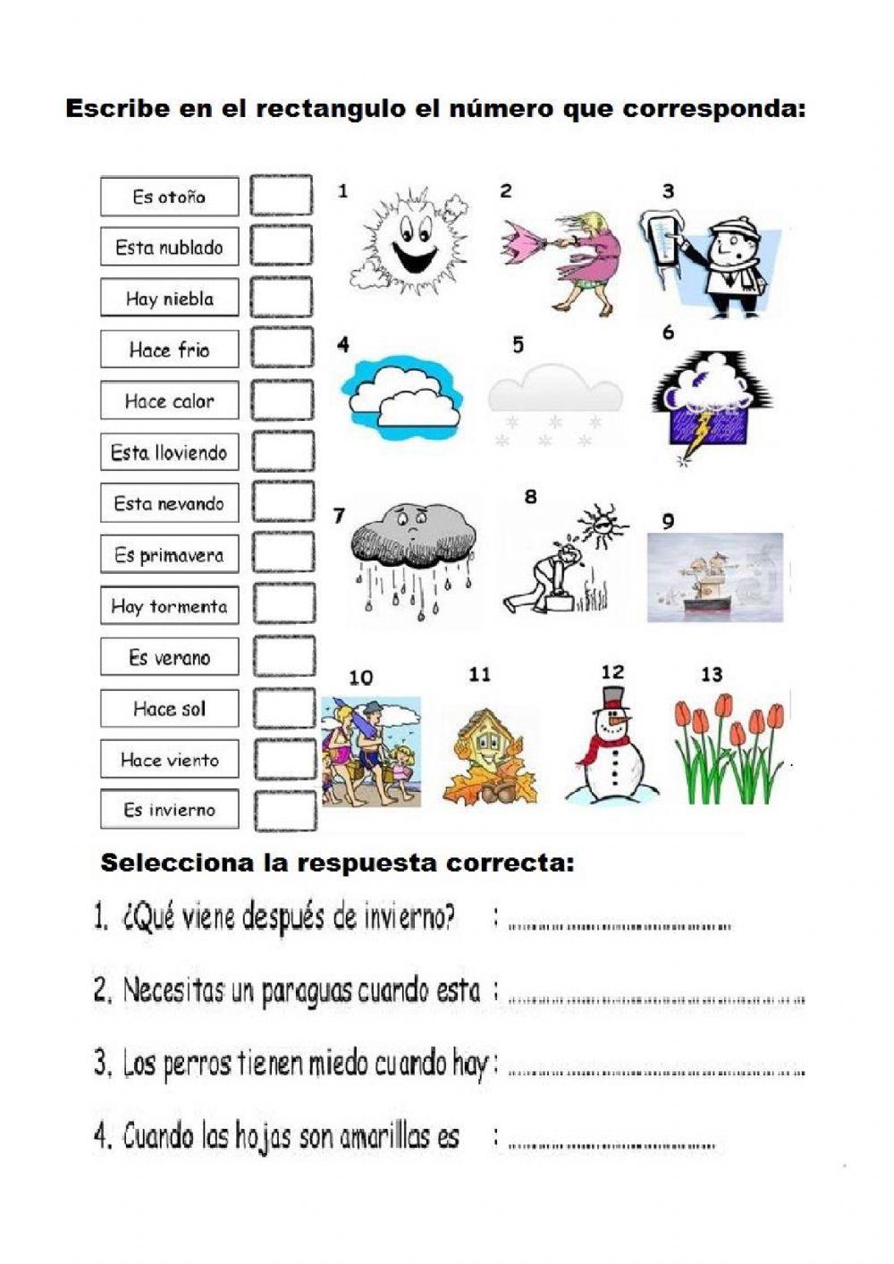 Las estaciones del año