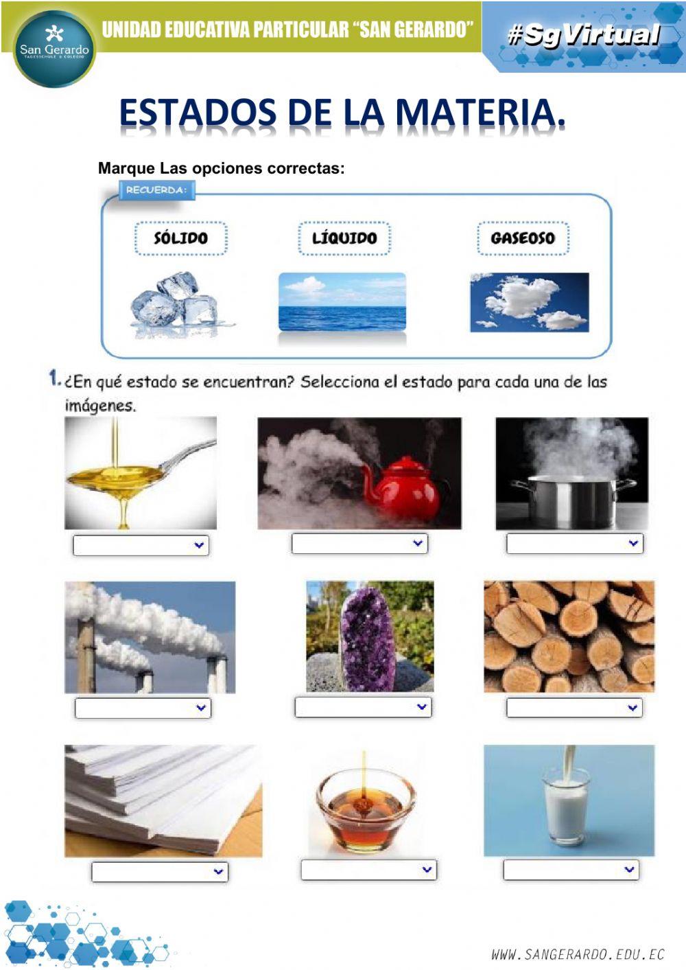 Estados de la materia