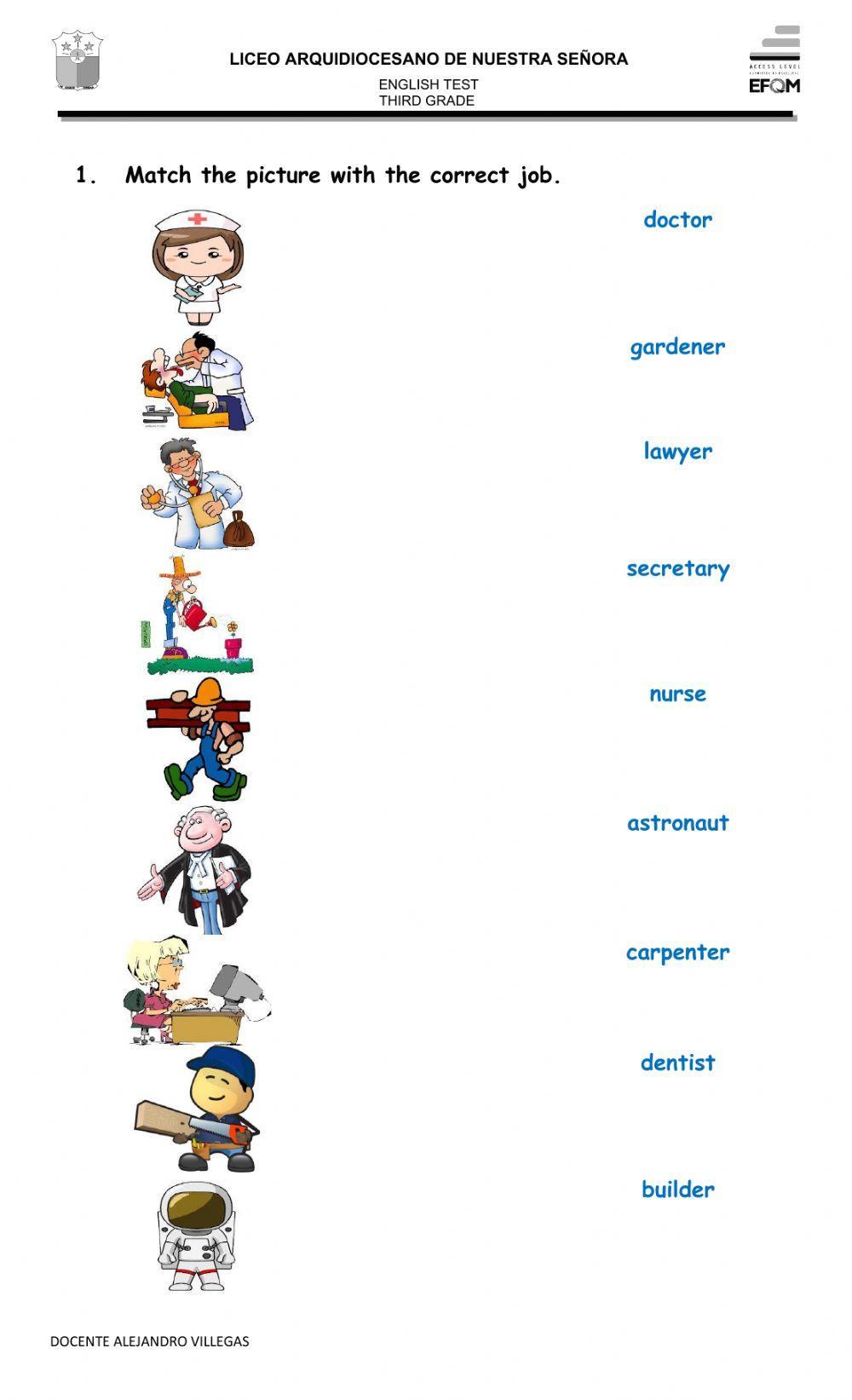 Jobs and occupations