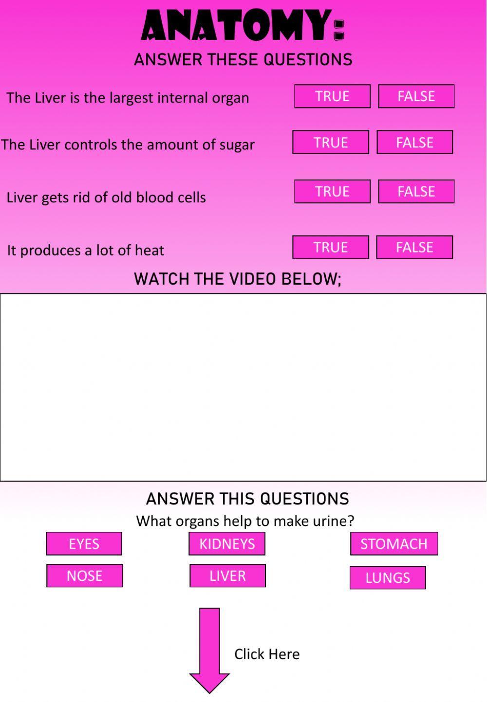 WEEK 21: WEDNESDAY: The Liver