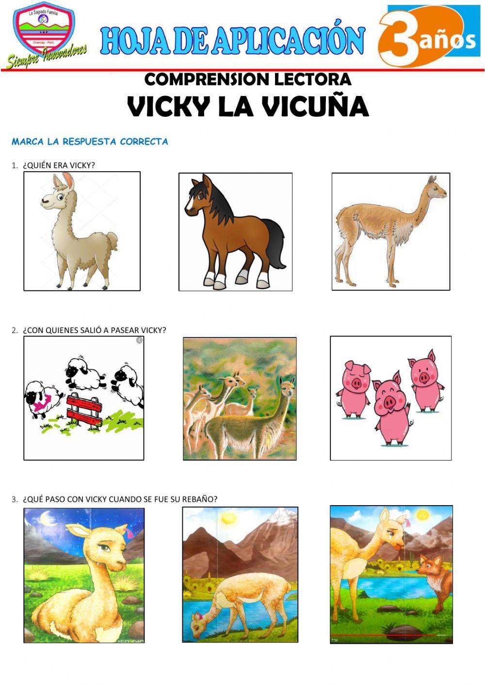 Vicky la vicuña