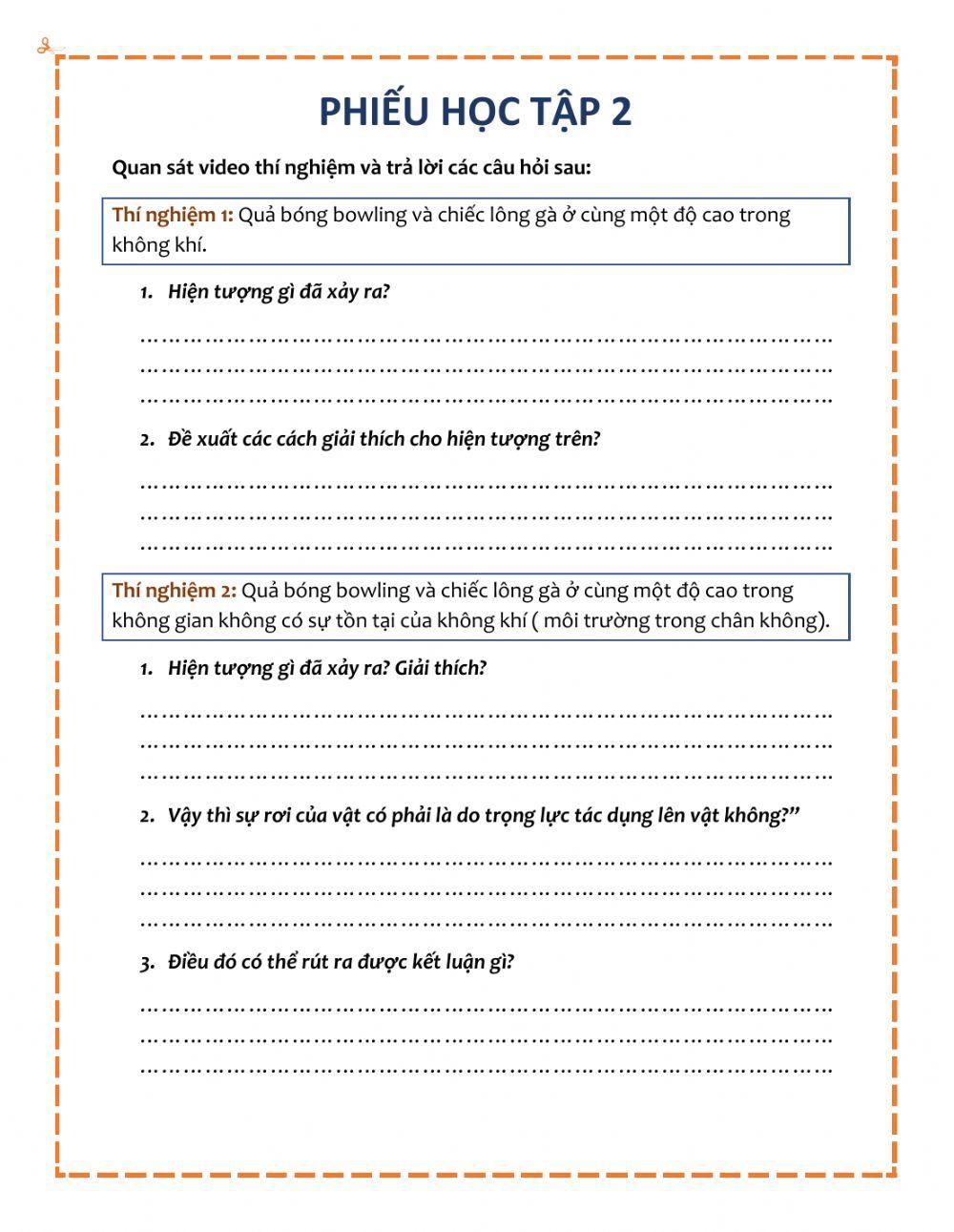 Phiếu học tập 2