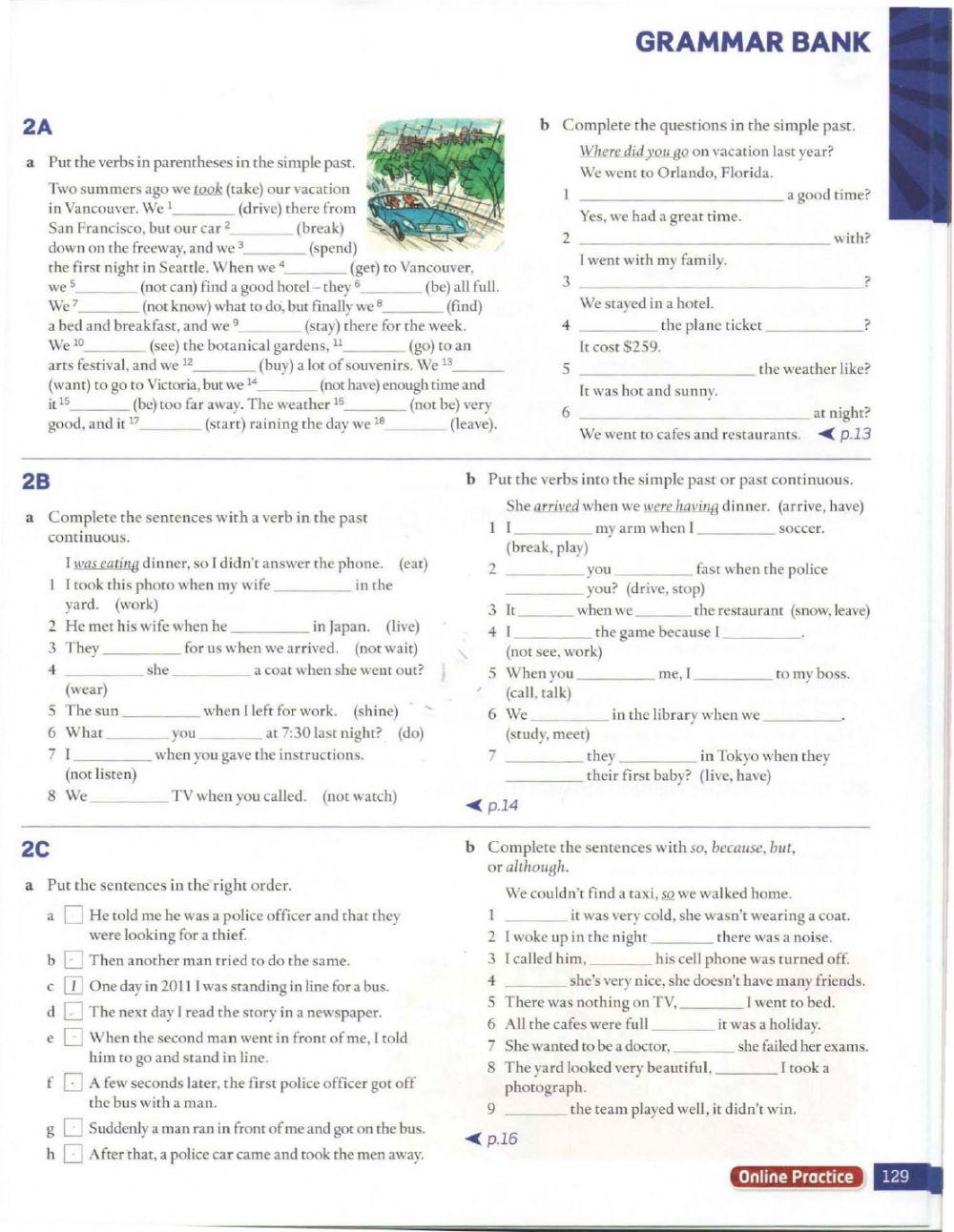 Grammar Bank Units 1-5