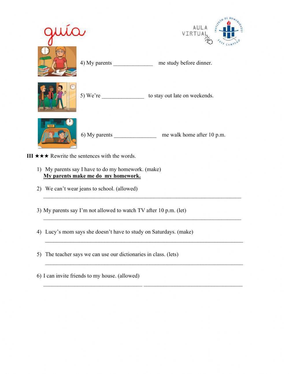 Be allowed t , let, make-Zero Conditional, Conditional Imperative