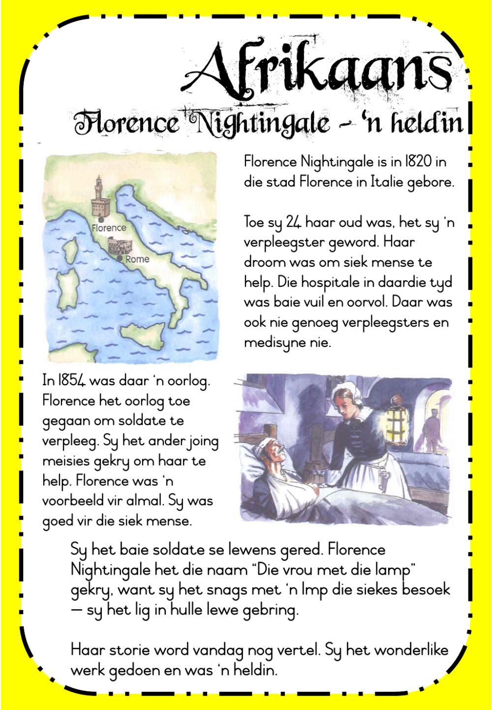 Week 21 - Afrikaans - Thursday