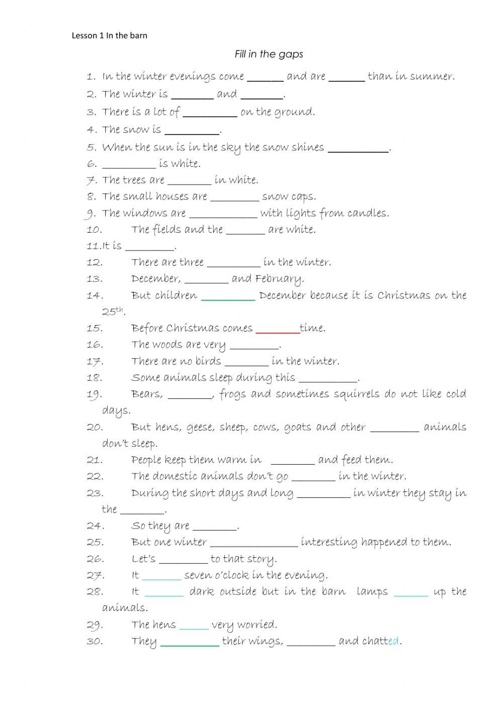 Deus lesson 1 homework worksheet live worksheets