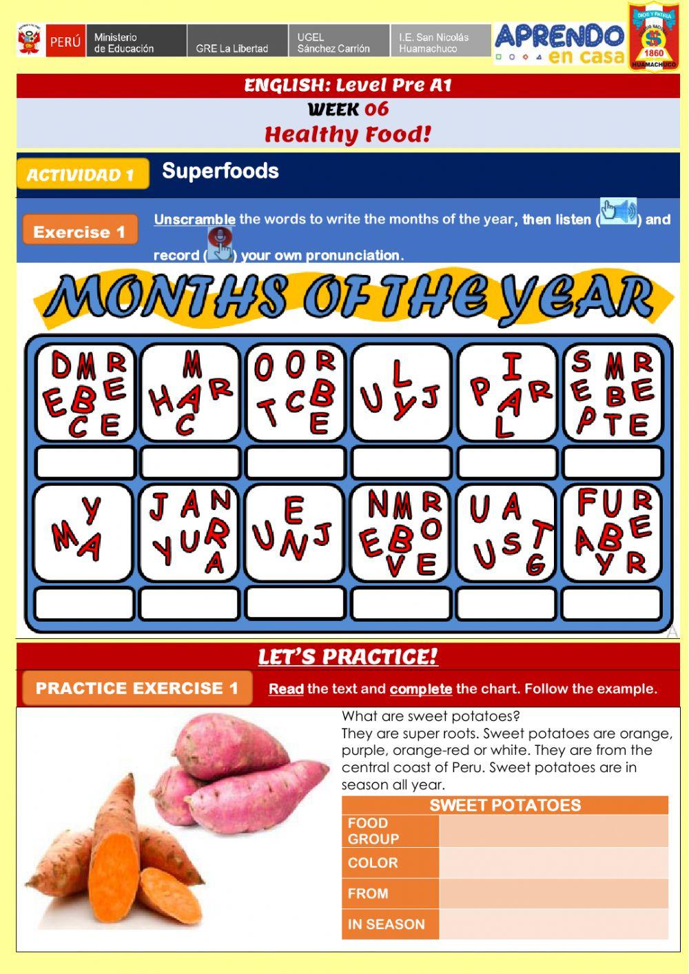 Healthy food - Superfoods