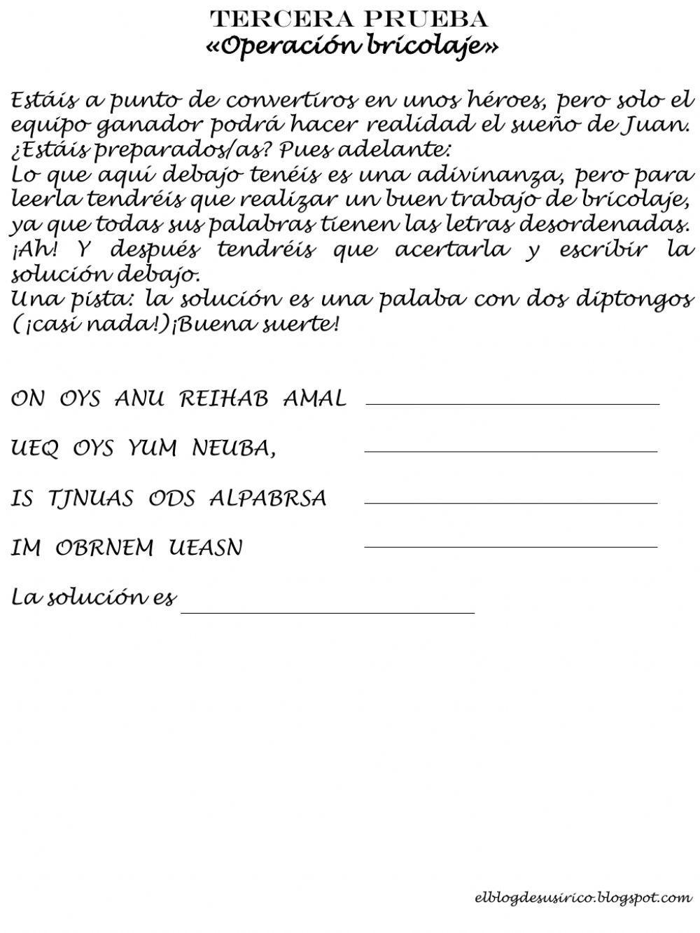 Diptongos e hiatos (juego -El aprendiz de detective-)