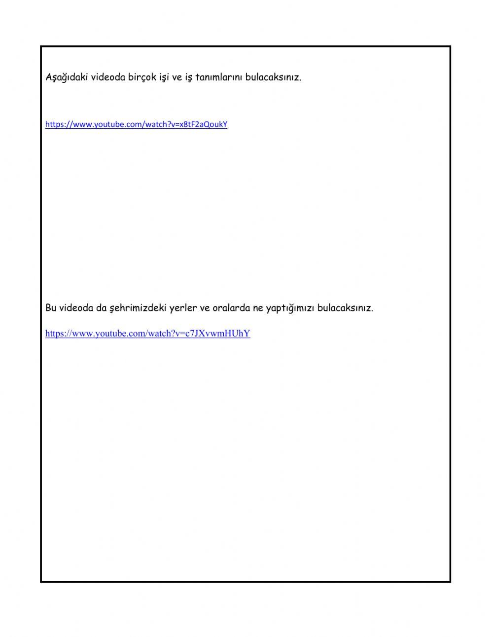 Level 3 Week 7 weekly plan