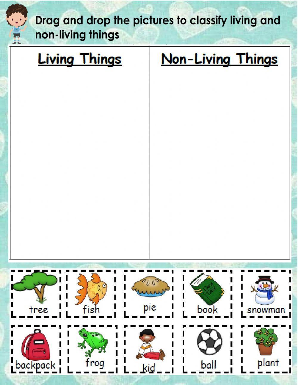 Living and non-living things