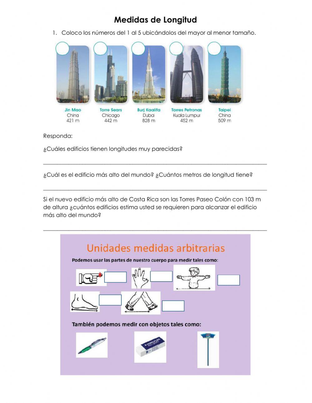 Medidas de longitud