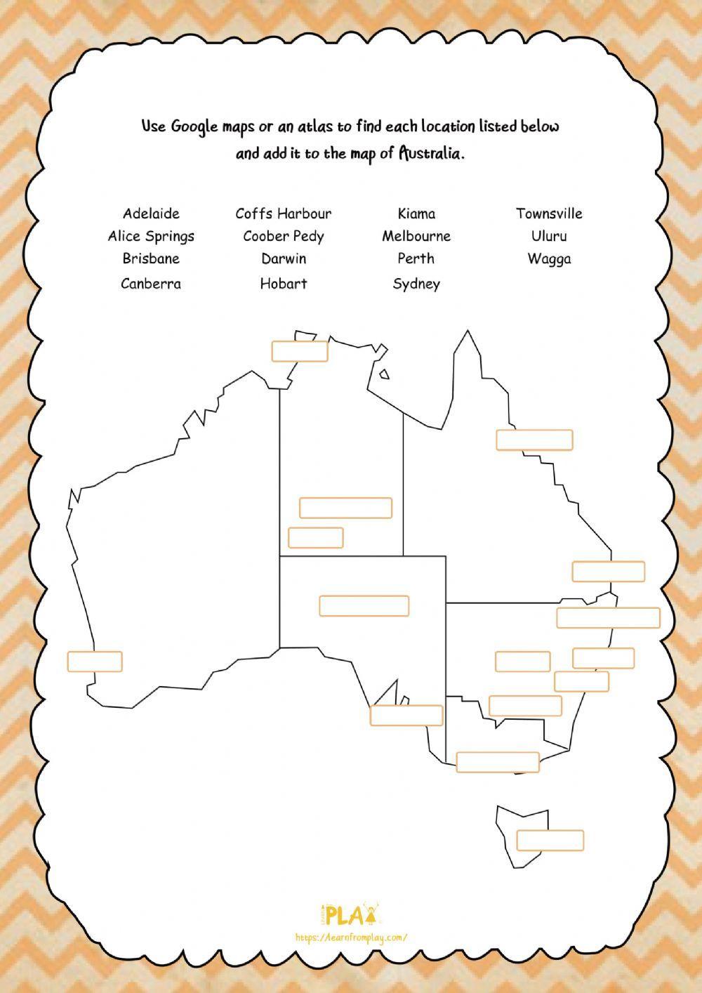 Mr. Chicken - Places Around Australia