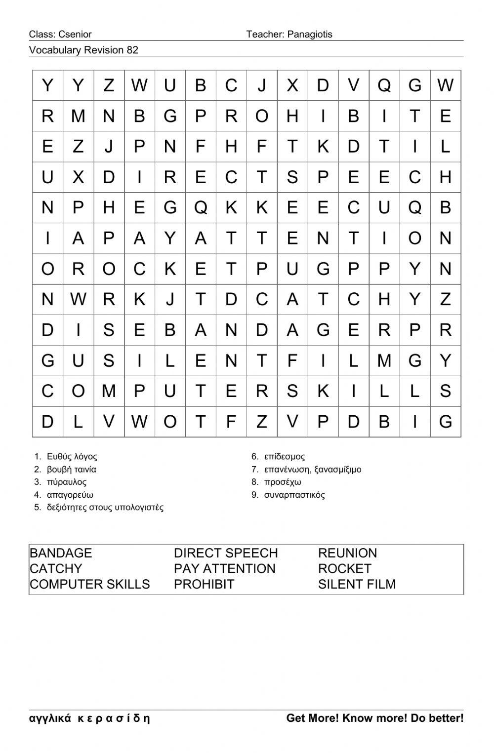 Csenior Wordsearch82