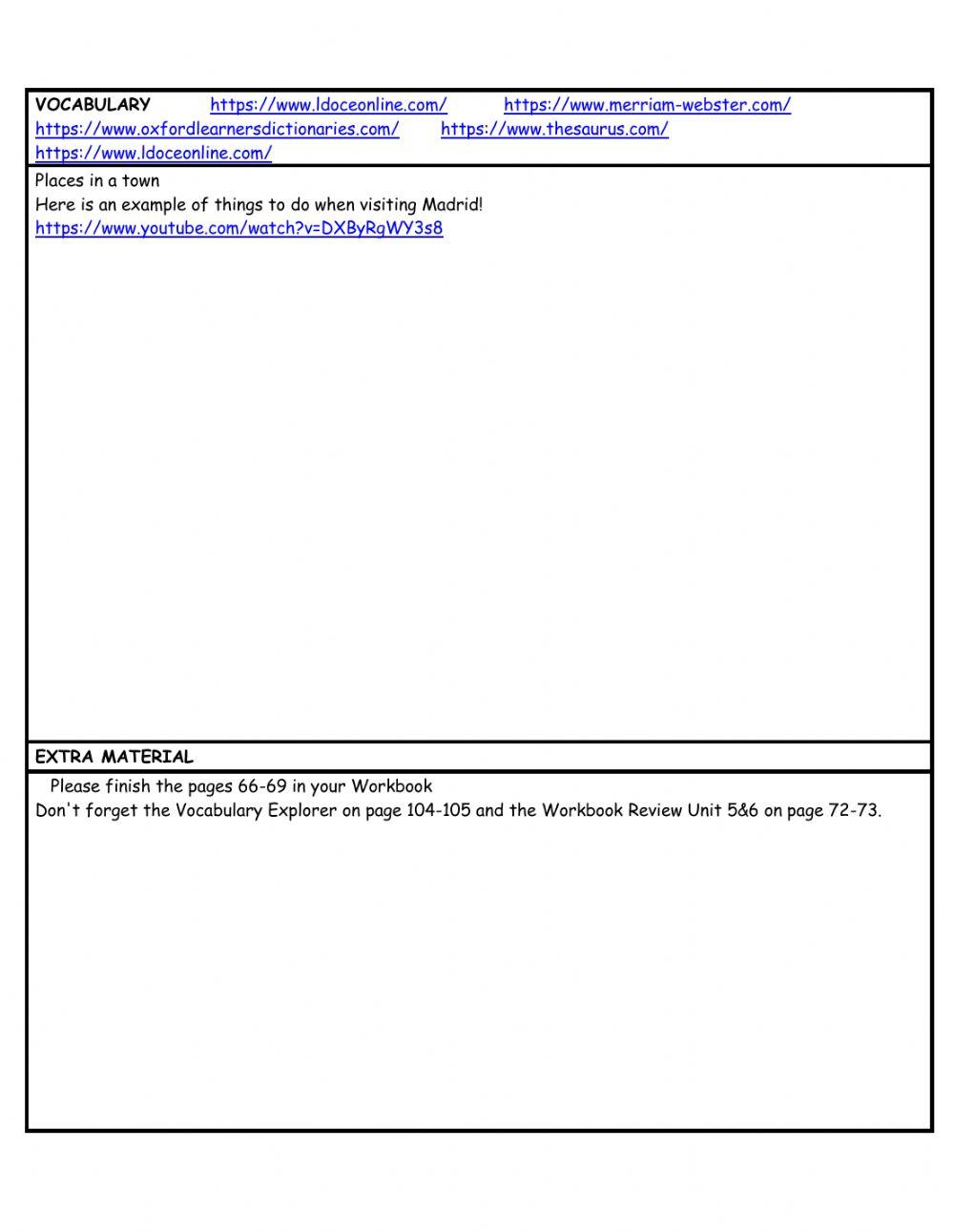 HS L1 WEEKLY PLAN week 11