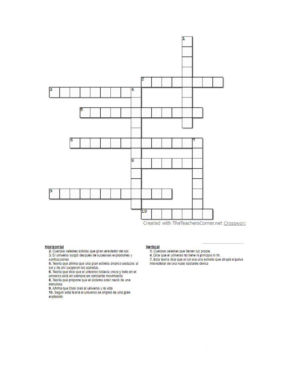 Teorias del origen del universo y el sistema solar