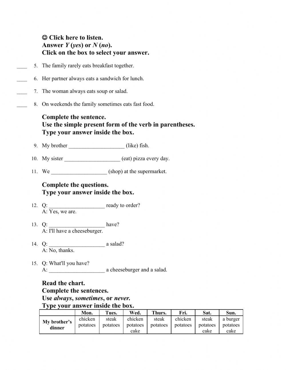 English In Action Unit 10