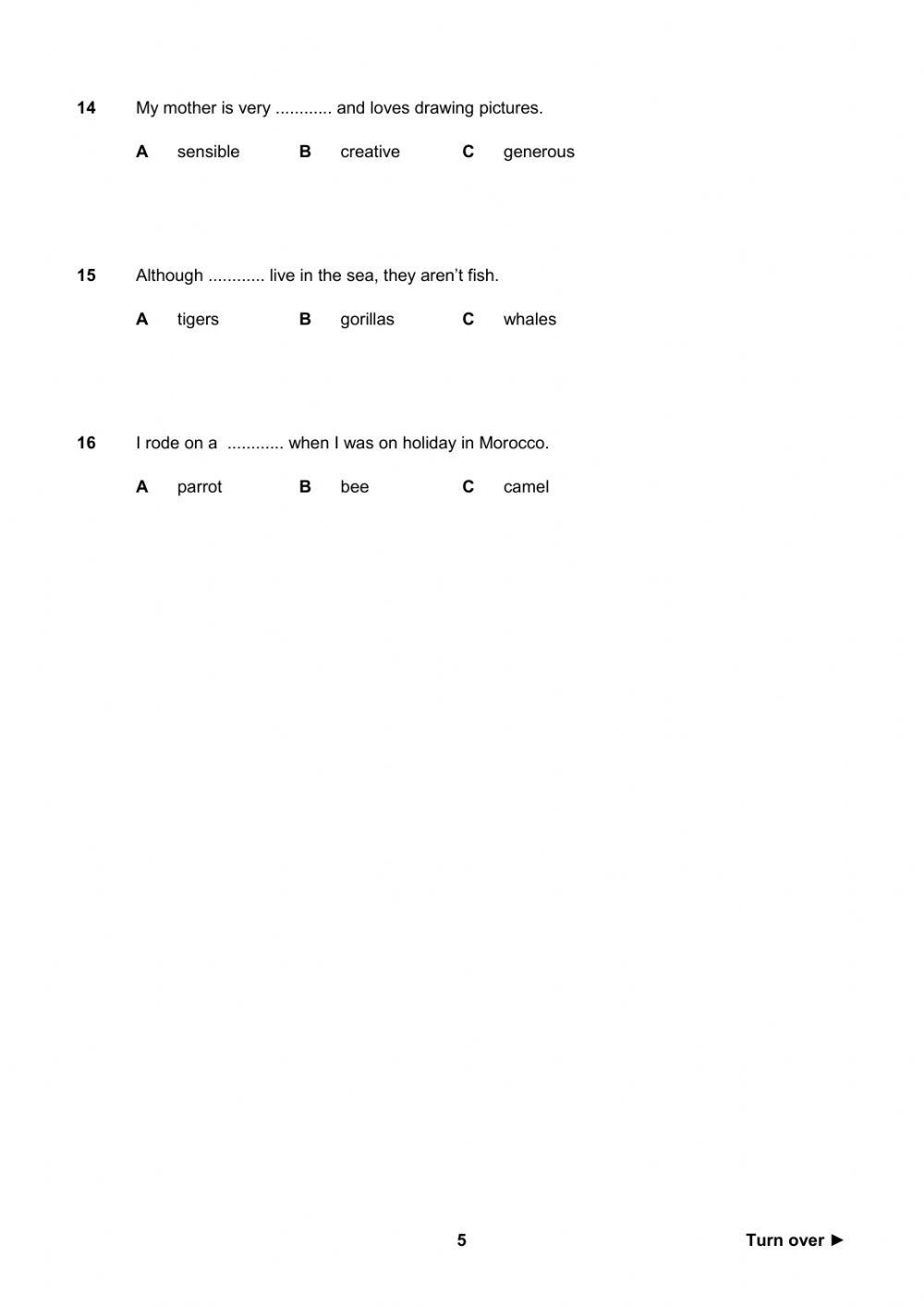 Cambridge English Empower B1 Unit Test 12