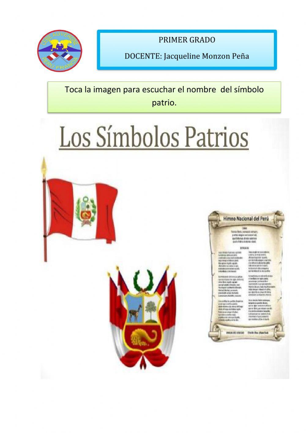 Símbolos patrios de Perù