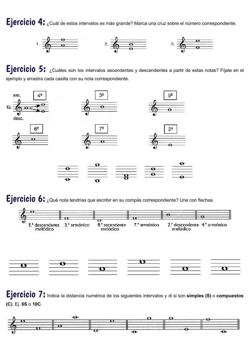 Unidad 4 Los intervalos (I)