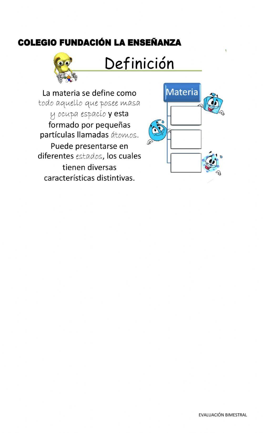 Los estados de la materia