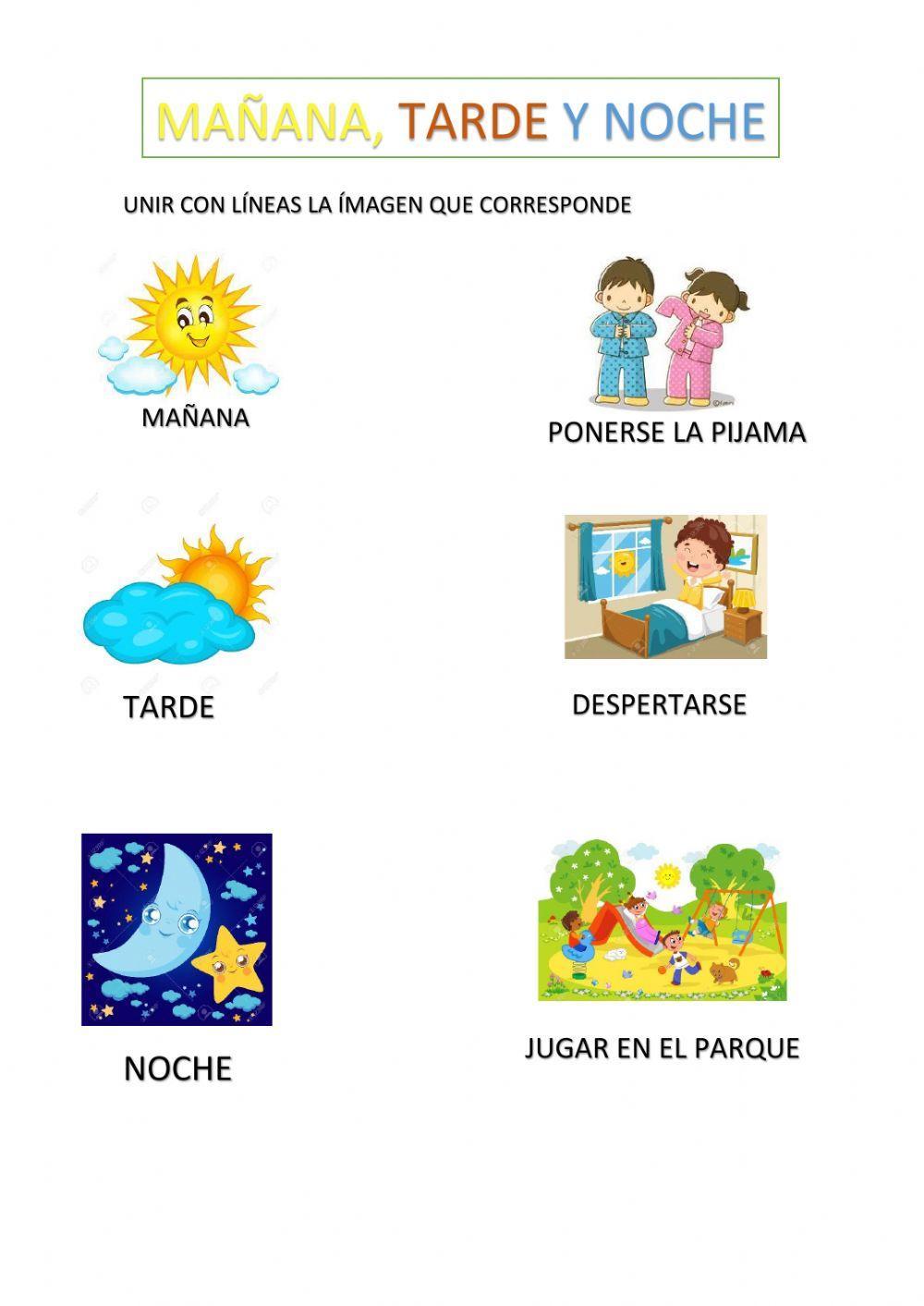 Mañana, tarde y noche Mañana, tarde y noche