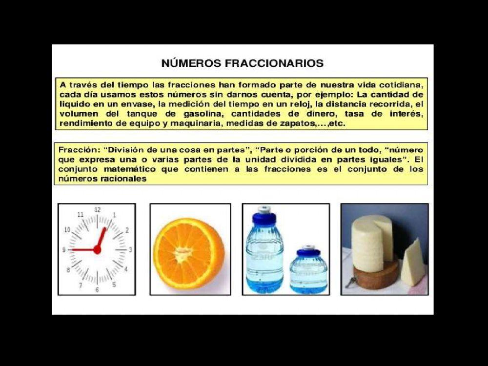 Fracciones tercero