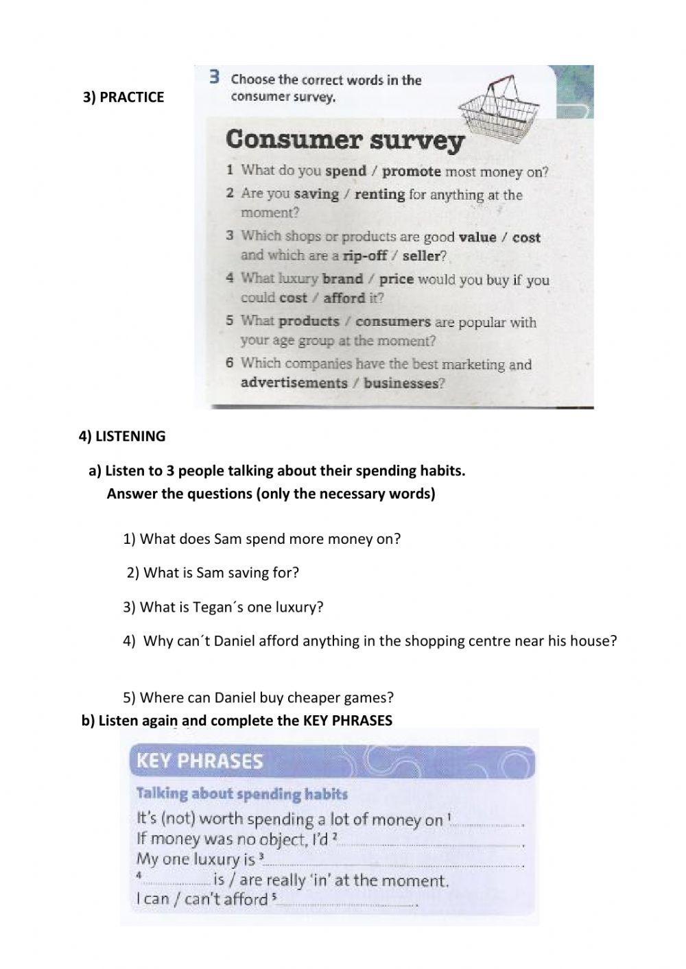 Intermediate Lesson 17: Money and Marketing