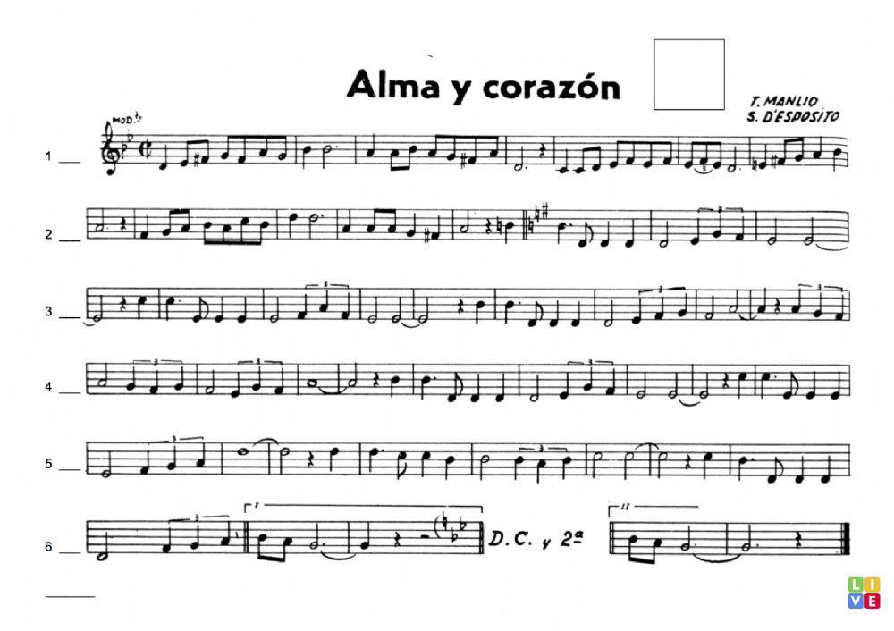 4º Hojas de Pentagramas 2-1 - Alma y corazón