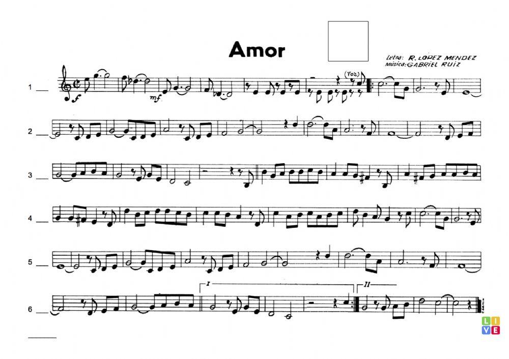 4º Hojas de Pentagramas 3-1 - Amor